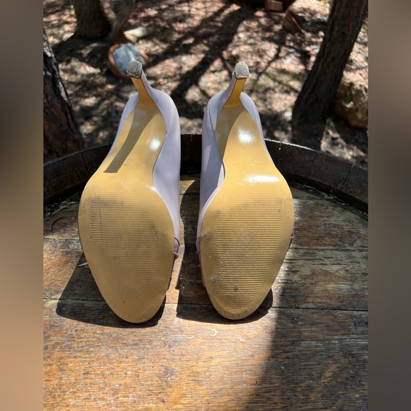 Apostrophe Mimi Lavender Open Toe Heel - Picture 7 of 8
